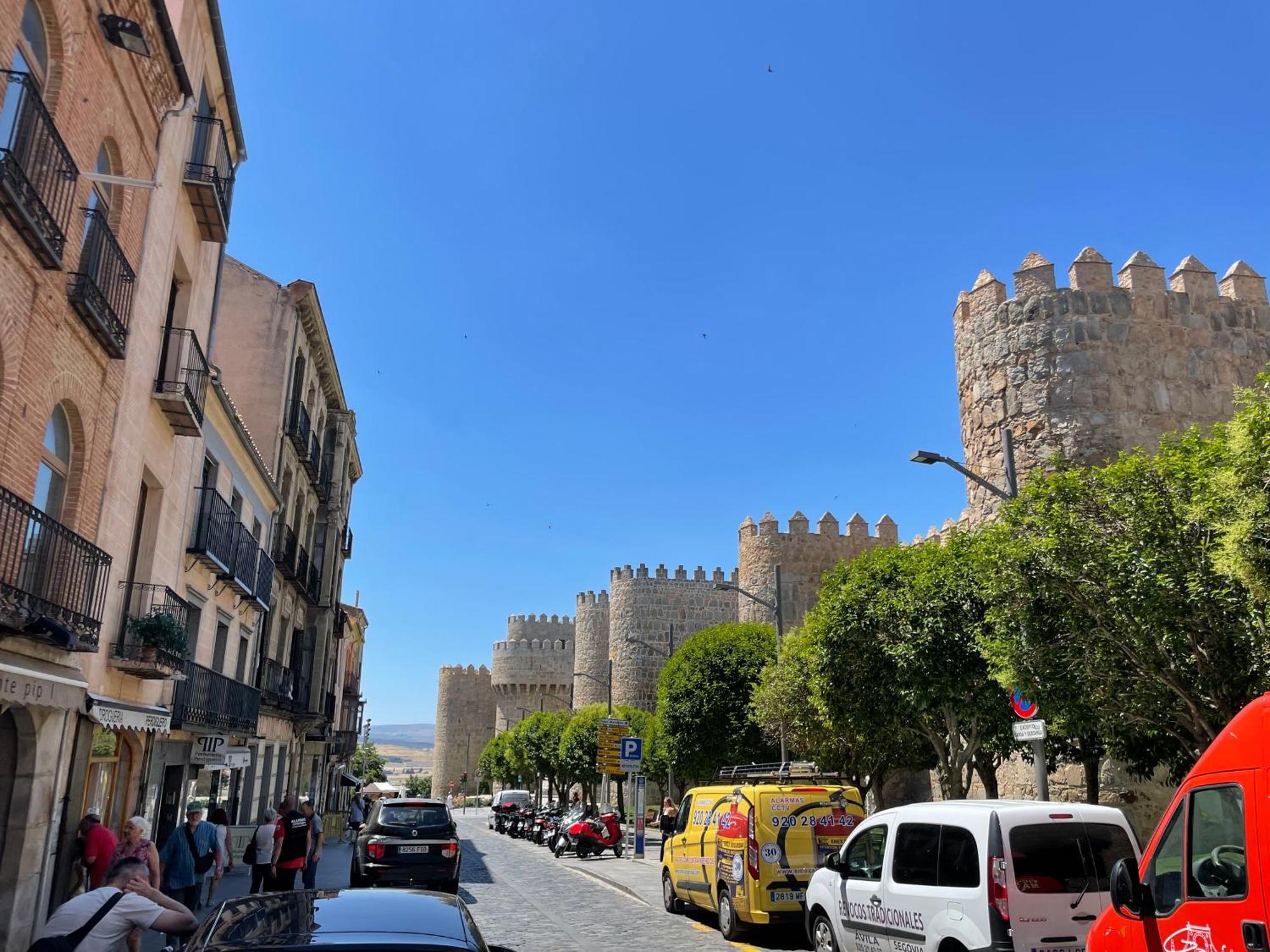 El Balcon De La Muralla Ávila 외부 사진